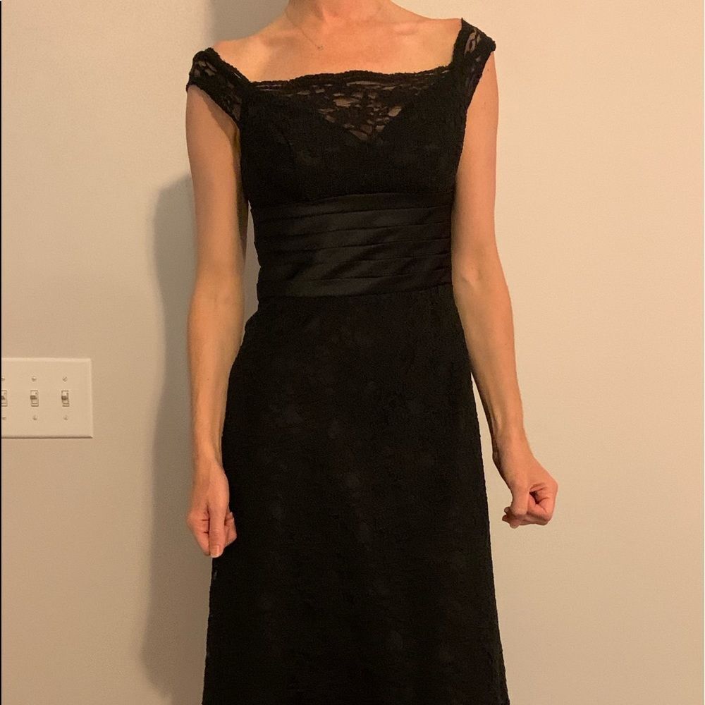 49. White House Black Market Cocktail Dress in lace.